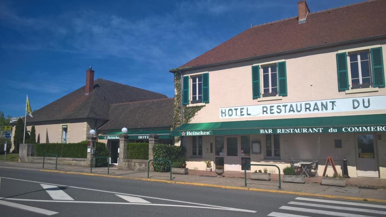 Hotel Du Commerce Tronget Exterior foto