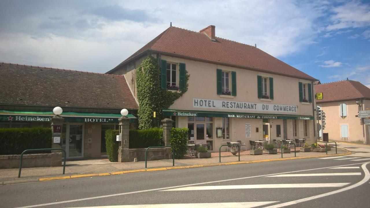 Hotel Du Commerce Tronget Exterior foto